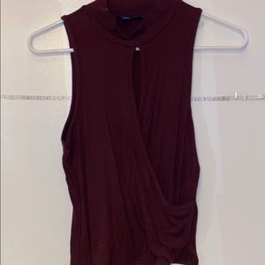 turtle neck tank top